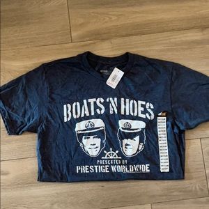 Boats and Hoes step brothers t-shirt